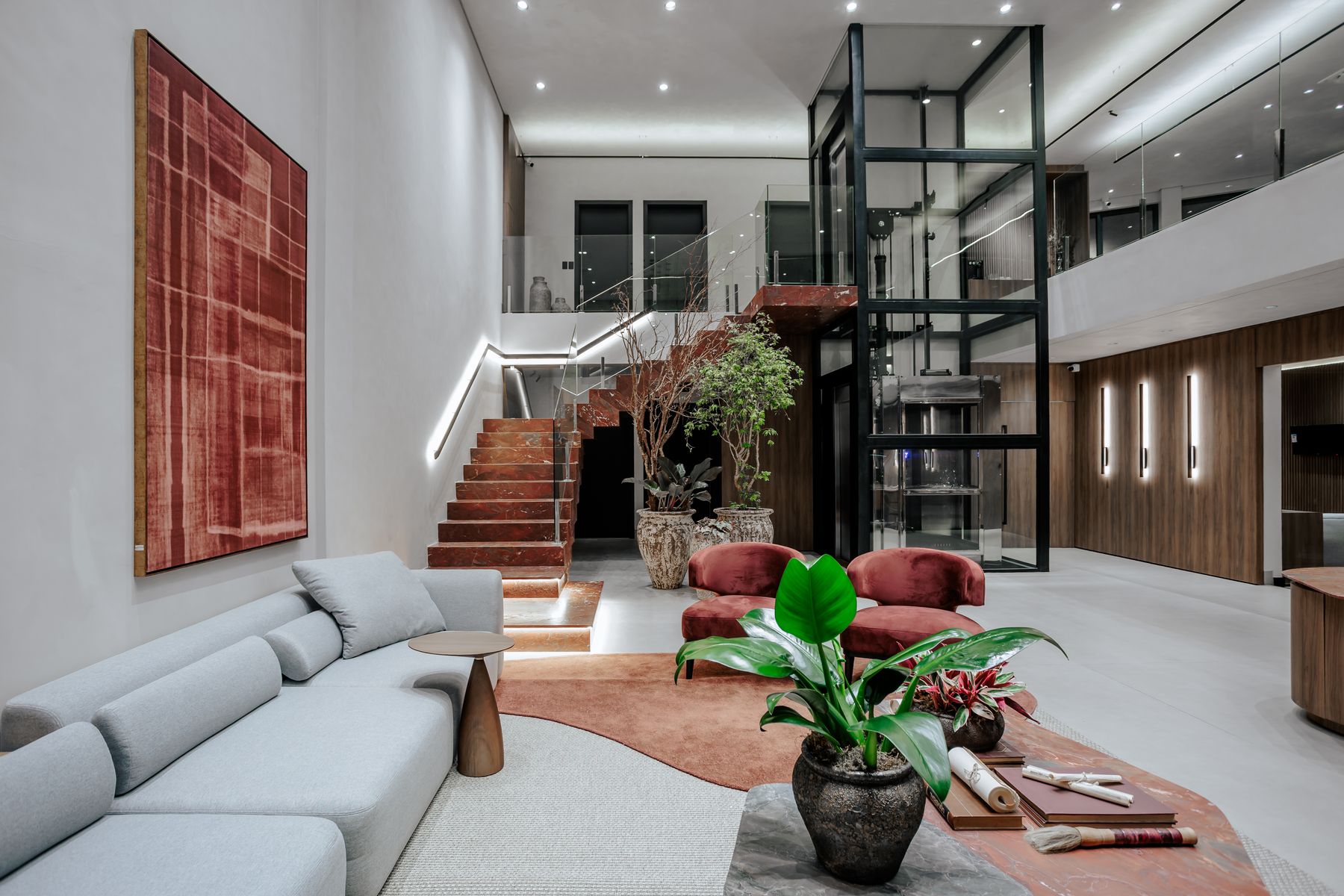 lounge terracota · cardoso arquitetura